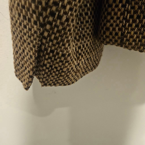 Women's Talbots Brown & Black Tweed Blazer Jacket 12W - Picture 8 of 9